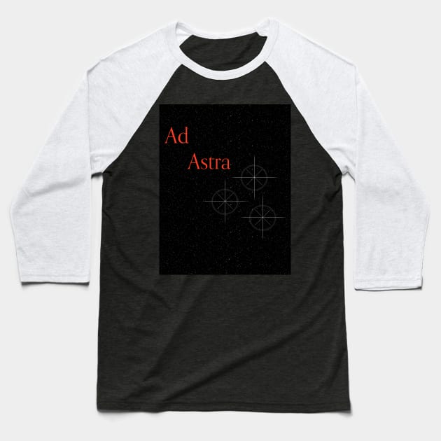 Ad Astra Baseball T-Shirt by Scrap Heap Shop